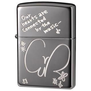 藍井エイル オリジナルZIPPO「HANDWRITING」ブラックミラー