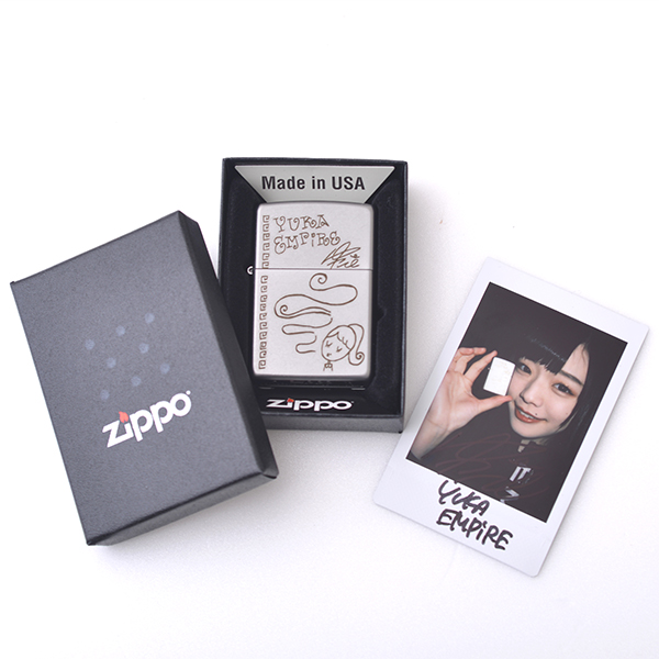 YUKA EMPIREサイン入チェキ付ZIPPO