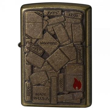 BRASS BARREL METAL /ZIPPO LOGO