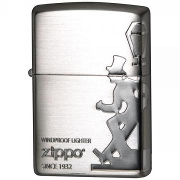 ZIPPO 酔っ払い / シルバー