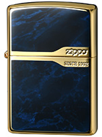 MARBLE & ZIPPO LOGO BLUE /大理石風 ZIPPOロゴ