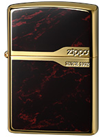 MARBLE & ZIPPO LOGO RED /大理石風 ZIPPOロゴ