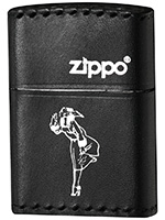 B-WS 革巻きWINDYブラック/シルバー