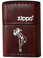 RD-WS 革巻きWINDY レッド/シルバー