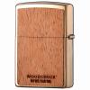 Zippo Woodchuck/ブラッシュドブラスウッドチャックマホガニーエンブレムファイア