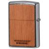 Zippo Woodchuck/ストリート クローム マホガニー エンブレム