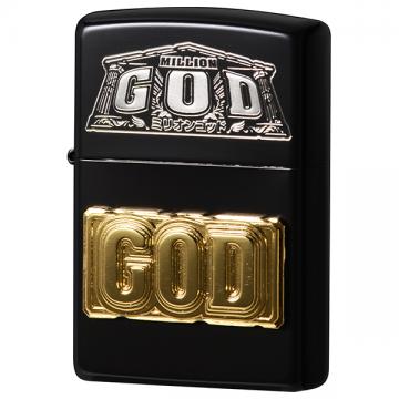 ミリオンゴッドシリーズ Zippo A柄(GOD)