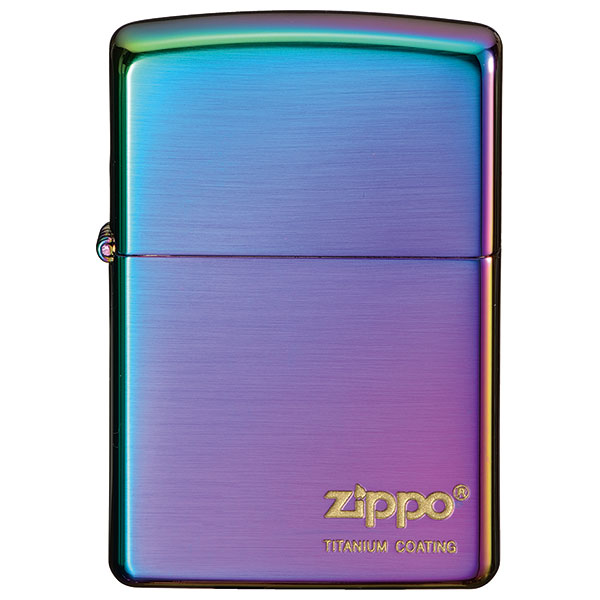 zippo☆NISSAN☆ＮＩＳＭＯ☆両面☆レインボーチタン☆ジッポ ライター