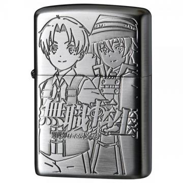 無職転生〜異世界行ったら本気出す〜Zippo B柄(シルバー)