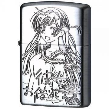 彼女、お借りします Zippo A柄(シルバー)