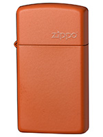 Slim Orange Matte / スリムオレンジマット (ZIPPO LOGO)