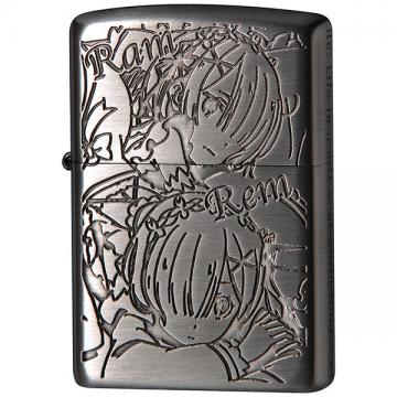 リゼロ　レム　ラム　幼少期　オイルライター　zippo 風　BRZ3