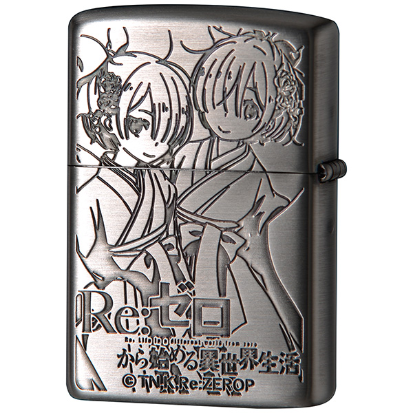 Zippo Japan | Re:ゼロ Zippo B(レム・ラム)