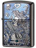 Mermaidターコイズ/ARMOR ZIPPO