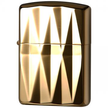 Daiamond Shape(B)Gold Plate(Gtank)/ARMOR ZIPPO