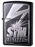 レゲエパンクバンド「SiM」10周年記念モデル【10YEARS】ミラーブラック