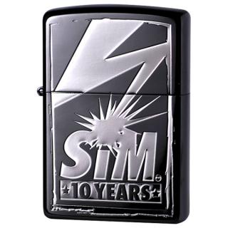 Zippo Japan | レゲエパンクバンド「SiM」10周年記念モデル【10YEARS】ミラーブラック