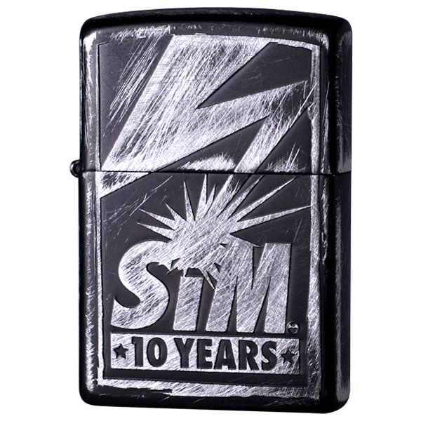 Zippo Japan | レゲエパンクバンド「SiM」10周年記念モデル【10YEARS】ユーズドブラック