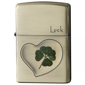 CLOVER/四つ葉  真鍮古美 Luck