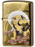 ZIPPO 電鋳板 BB 風神