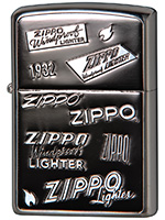 LOGO /ZIPPOロゴ ブラック