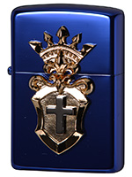 METAL EMBLEM BLUE / CRCROSS