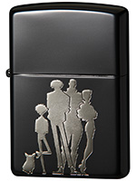 カウボーイビバップZippo(ビバップ号クルーシルエット)