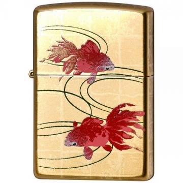 蒔絵ZIPPO / 金魚(2)