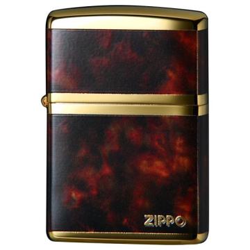 MARBLE & ZIPPO LOGO BROWN /大理石風 ZIPPOロゴ(1)