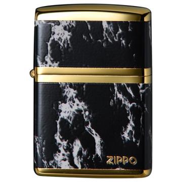 MARBLE & ZIPPO LOGO BLACK /大理石風 ZIPPOロゴ(1)