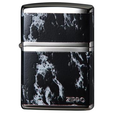 MARBLE & ZIPPO LOGO BLACK /大理石風 ZIPPOロゴ(2)