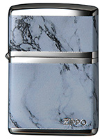 MARBLE & ZIPPO LOGO WHITE /大理石風 ZIPPOロゴ(2)