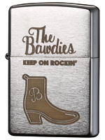 THE BAWDIES ORIGINAL Zippo【BOOTS DESIGN】シリアルナンバー入り