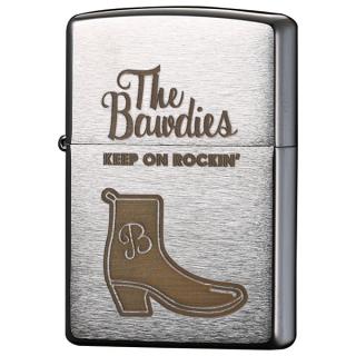 THE BAWDIES ORIGINAL Zippo【BOOTS DESIGN】シリアルナンバー入り