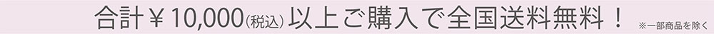 10,000円以上で送料無料